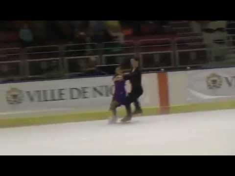 Emi HIRAI / Marien DE LA ASUNCION　SD CUP OF NICE 2014