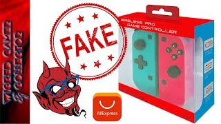 Nintendo Switch Fake JoyCon Pro Cheap Version Controller Review
