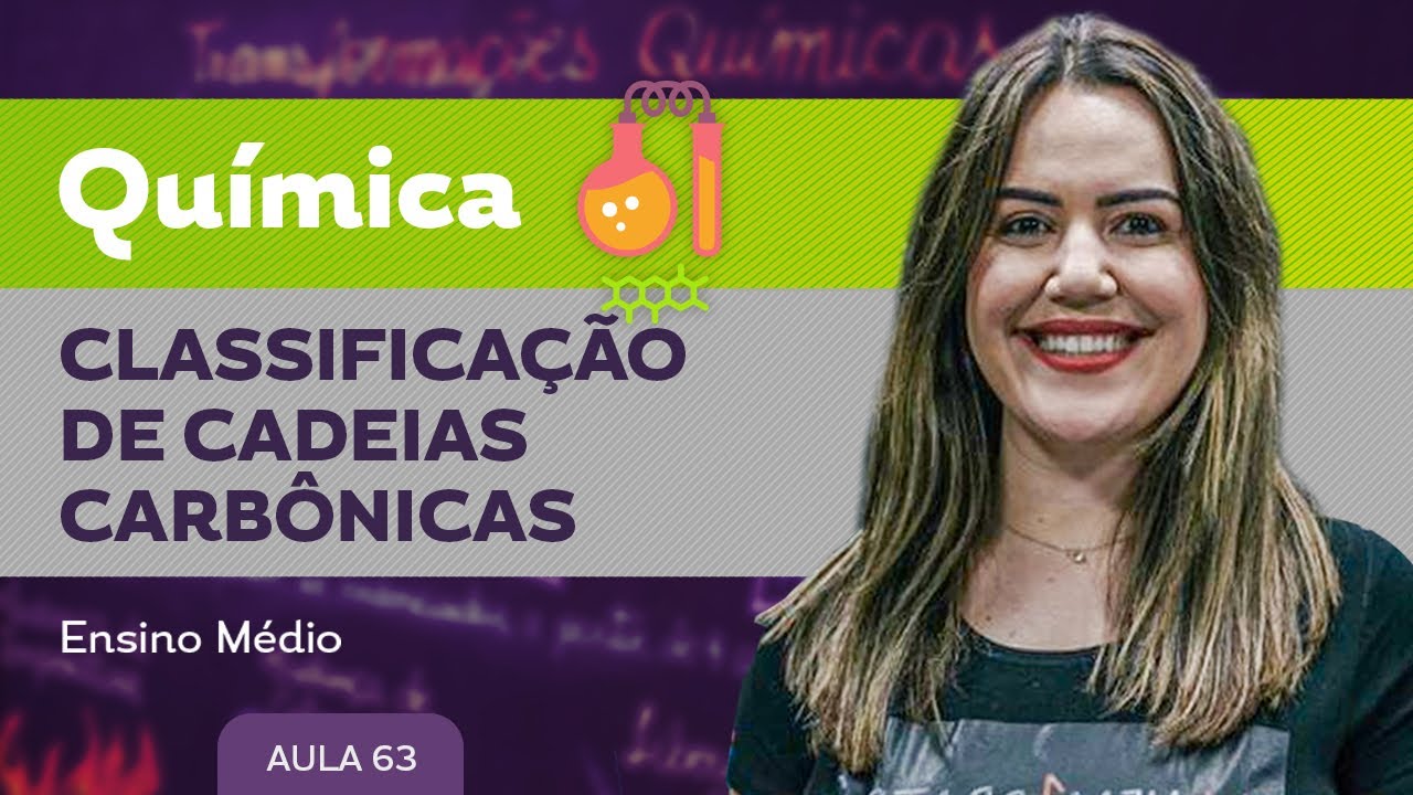 Classificação de cadeias carbônicas​ - Química - Ensino Médio