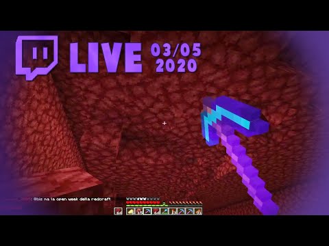 Scavare nel mondo di Imphi e RedCraft! - Live 03/05/2020