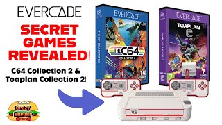 Evercade Secret Games REVEALED - Toaplan Collection 2 & C64 Collection 2 - VS ONLY!