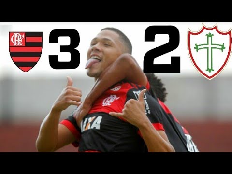 Flamengo Júnior  3x2 portuguesa Júnior melhores momentos(HD)copa São Paulo de Júnior 2018!