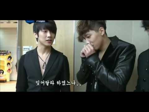 120202 FTIsland Cute Moment @M! Countdown Backstage