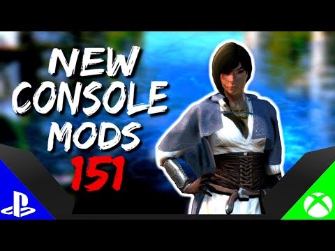 Skyrim Special Edition: ▶️5 BRAND NEW CONSOLE MODS◀️ #151 (PS4/XB1/PC)