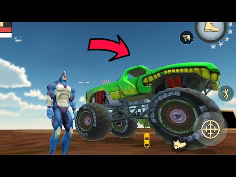 Rope Hero: Vice Town (Monster Truck - Big Car Big Fun !) Rope Hero with Monster Truck - Gameplay HD