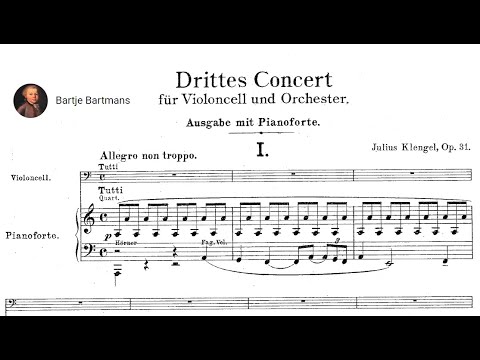 Julius Klengel - Cello Concerto No. 3, Op. 31 (1895)