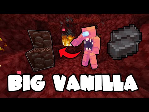 CERCHIAMO LA NETHERITE NELLA BIG VANILLA - MINECRAFT ITA EP #3