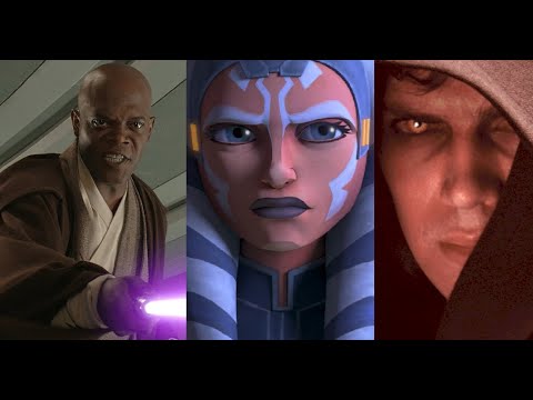 Mace Windu vs Palpatine & Anakin's Turn [4K HDR] - 4 Hour Revenge of the Sith Supercut