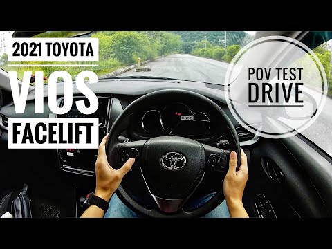 Car ASMR | 2021 Toyota Vios 1.5E (AT) POV Test Drive And Review