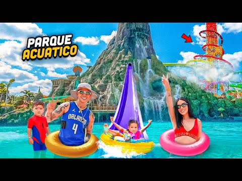 Primera vez en un PARQUE ACUÁTICO 💦  Jukilop | Kimberly Loaiza
