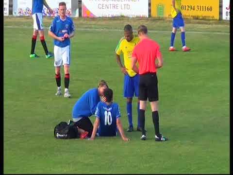 2H ACTION IRVINE MEADOW 2 ARTHURLIE 1 (HT 2-0) WEST PREMIER 1ST LEG PLAYOFF WED 6TH JUNE 2018
