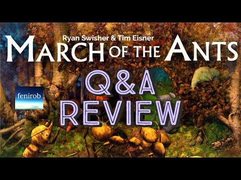 March Of The Ants Board Game | Q&A  (Review)