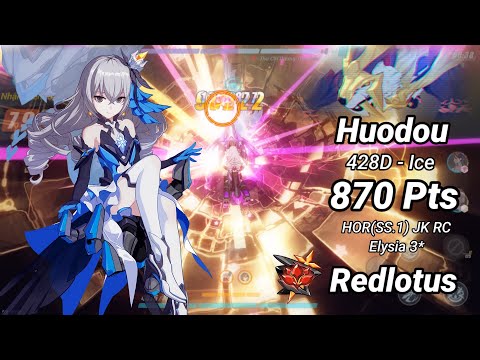 Redlotus D428: Huodou (Ice) 870 Pts - HOR(SS.1) JK(S.2) RC Elysia 3* | Honkai Impact 3