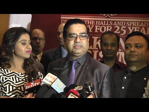 Vipul Bhargava GM of The Golkonda Hotel Cake Mixing Bash 2015