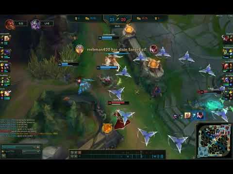 Kayle Saves Mid Lane