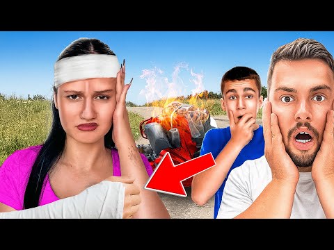 NEJRA SLOMILA RUKU NA MOTORU