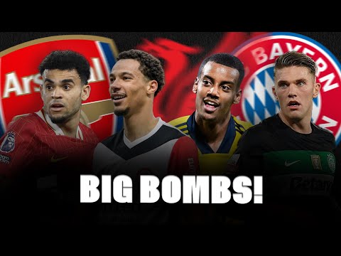 🚨💣 ISAK BOMB! LUIS DIAZ BIG MOVES, EKITIKE DOMINO, GYOKERES DEAL AND MORE…