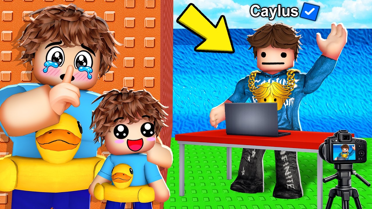 SNEAKING My Little Brother In His FAVORITE Youtuber's Video!