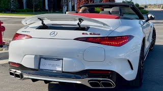2025 Mercedes-AMG SL 63 S E Performance Roadster POV Test Drive | 805 HP Hybrid Supercar