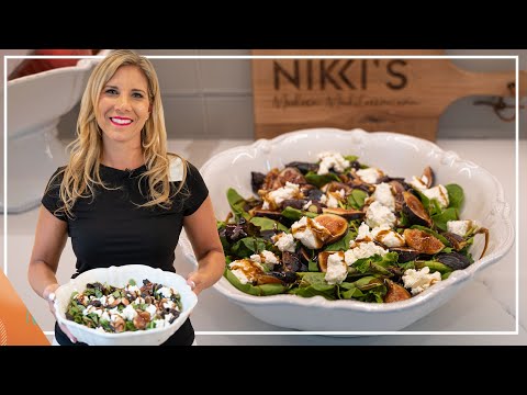 Nikki's Fig and Goat Cheese Salad recipe