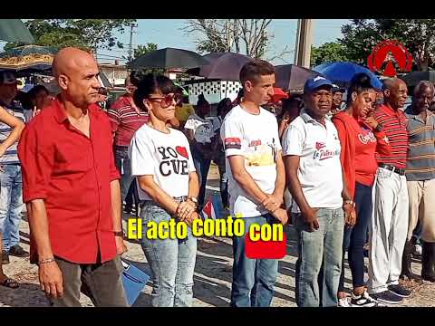  Realizan en Bahía Honda acto por el Día de la Rebeldía Nacional. 