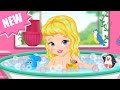 Baby Cinderella Disney Princess Bathing Shower Game Cartoon Movie