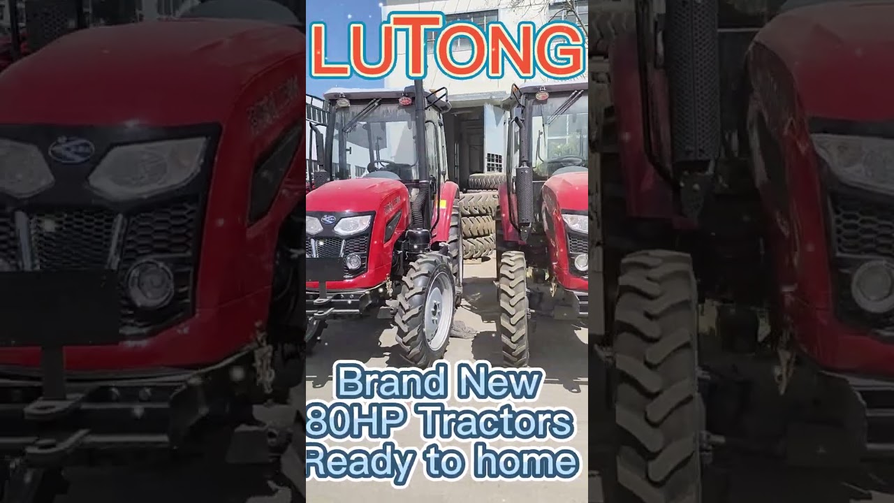 80HP TRACTORS FROM LUTONG CHINA