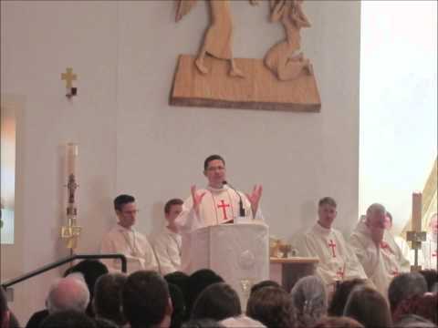 Father Jorge Alvarado's  first mass  - Gospel and Homily