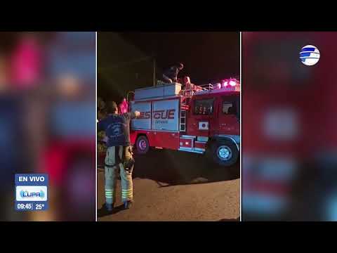 Terrible vuelco de vehículo en Fram, Itapúa