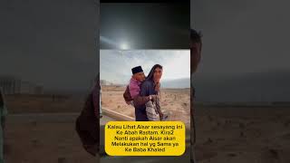 Download lagu Aisar loves Abah Rastam so much, he is carried everywhere mp3