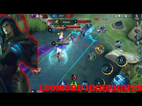 LEOMORD MONTAGE | GAME PLAY HIGHLIGHTS | MOBILE LEGENDS | 2021