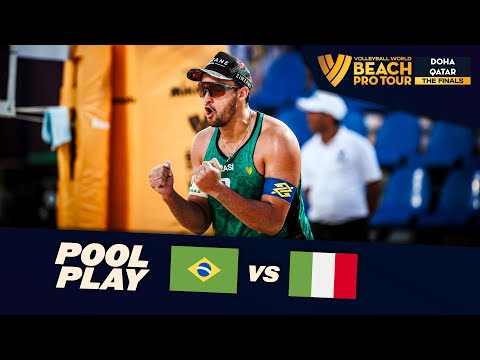 George/Andre vs. Carambula/Ranghieri - Day 2 Highlights | Doha Finals 2023 #BeachProTour
