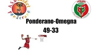preview picture of video 'U14 Ponderano vs Omegna Ritorno 49-33'
