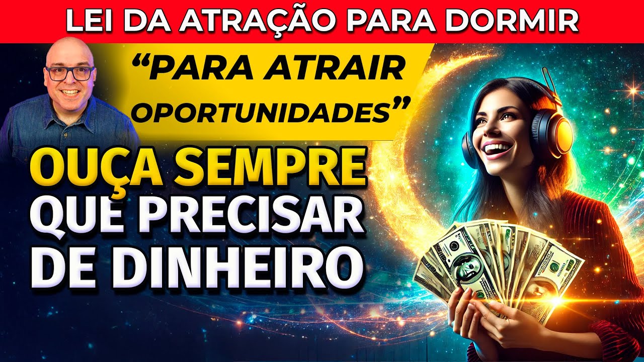 OUÇA SEMPRE QUE PRECISAR DE DINHEIRO - LEI DA ATRAÇÃO PARA DORMIR