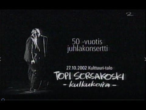 Topi Sorsakoski - Estradilla 50v juhlakonsertti