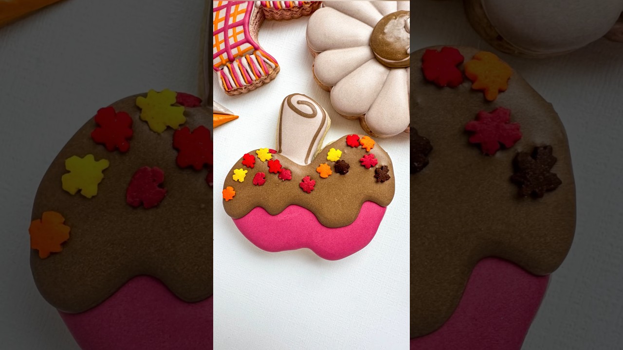 Beginner Fall Cookie Decorating Classes!  #cookies #cookiedecorating #howto