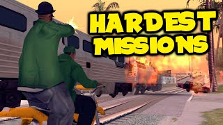 HARDEST MISSIONS IN GTA HISTORY! - Top 5 Hardest Grand Theft Auto Missions!
