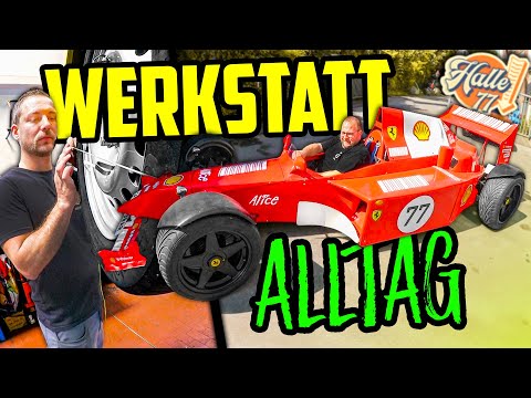 Aktuelle PROJEKTE & IDEEN! - Werkstattalltag Halle 77 - Marco nimmt EUCH mit!