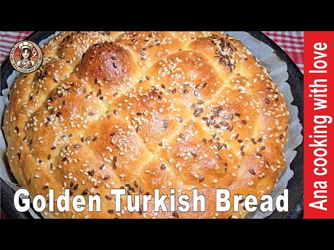 Turkish bread at home! | Perfect, golden and soft ❤️