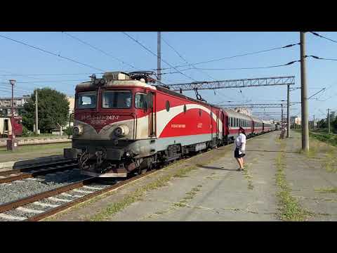 Plecare IRN 1945 Mangalia-Satu Mare din Gara Constanta