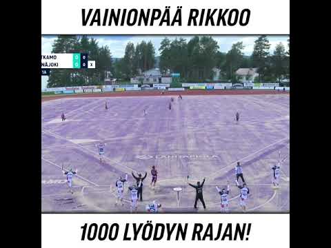 Jukka-Pekka Vainionpää 1000 lyötyä juoksua!