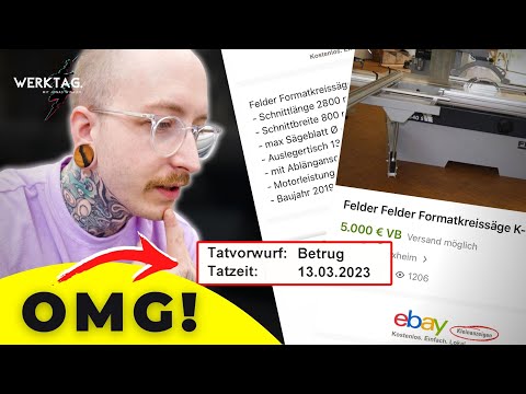 SÄGE über KLEINANZEIGEN gekauft... und DANN DAS! 😳 | 2.6.-5.6.23 | #WERKTAG. mit Jonas Winkler