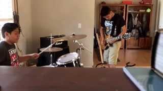 Joe Bonamassa - Long Distance Blues/Blues Deluxe (Cover By Ricky and Nathan Gamez)