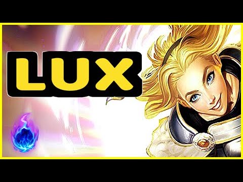 LUX VS VEL'KOZ SUPPORT GAMEPLAY