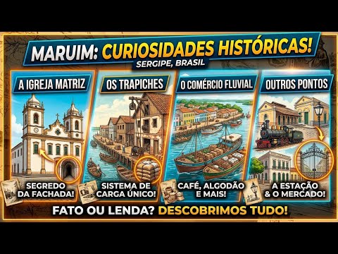 ​🏛️✨ VOCÊ CONHECE A HISTÓRIA DE MARUIM-Sergipe?