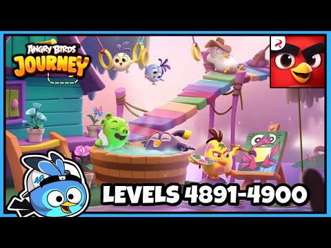 Angry Birds Journey Walkthrough / Levels 4891-4900 (Cozy Retreat)