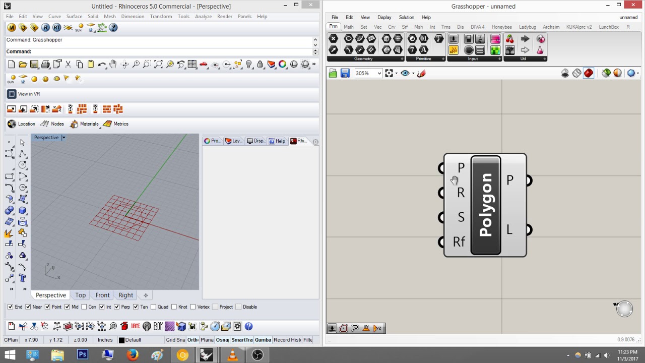 Grasshopper Tutorial Part 1: Introduction to Interface