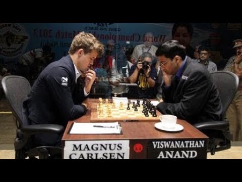 Magnus Carlsen vs Viswanathan Anand | World Championship Match • Game 10, 2013 #chess