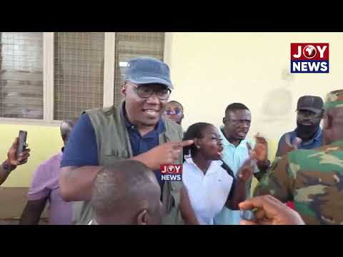 Chaos at Afari Military Hospital as soldiers confront Minority MPs over alleged unauthorized entry