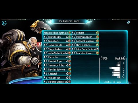 Th-MEME Ladder 61: "The Power of Fenris" (Ohthere Wyrdmake) - Horus Heresy Legions